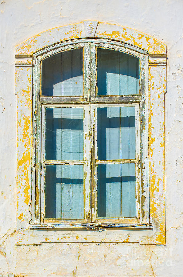 Vintage Photograph - White Window by Carlos Caetano