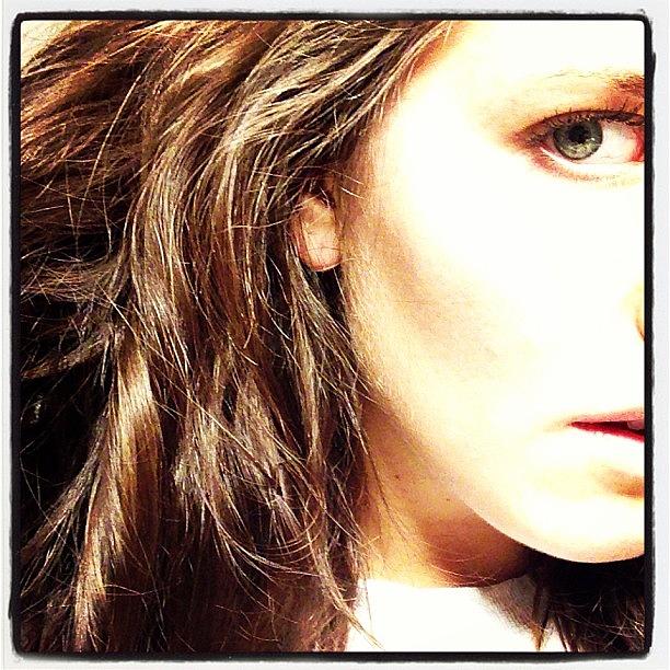 White Wine & Dying My Hair. My Hair Photograph by Nikki Calzone