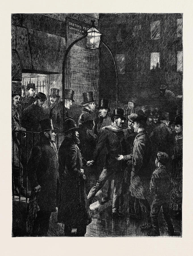 Whitecross Street Prison, London, 1870 Drawing by English School | Fine ...