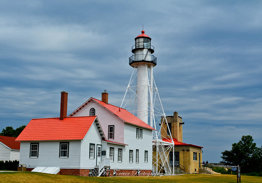 Whitefish Point Light House Station Photograph by Dawn Williams