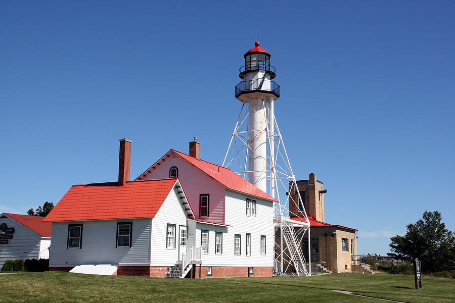 Whitefish Point Lighthouse Photograph by George Jones