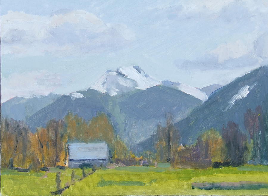 Whitehorse Mountain East Arlington Painting by Raymond Kaler