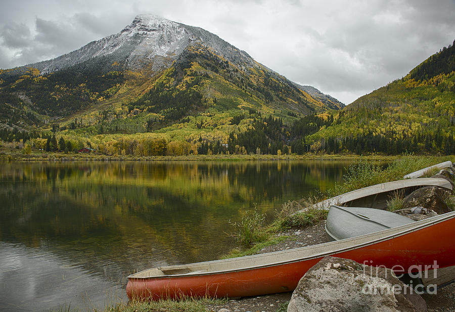 Fall Photograph - Whitehouse Mountain by Idaho Scenic Images Linda Lantzy