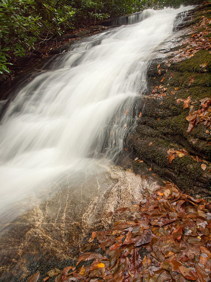 Whiteside Mountain Waterfall Photograph by Kelvin Taylor - Fine Art America