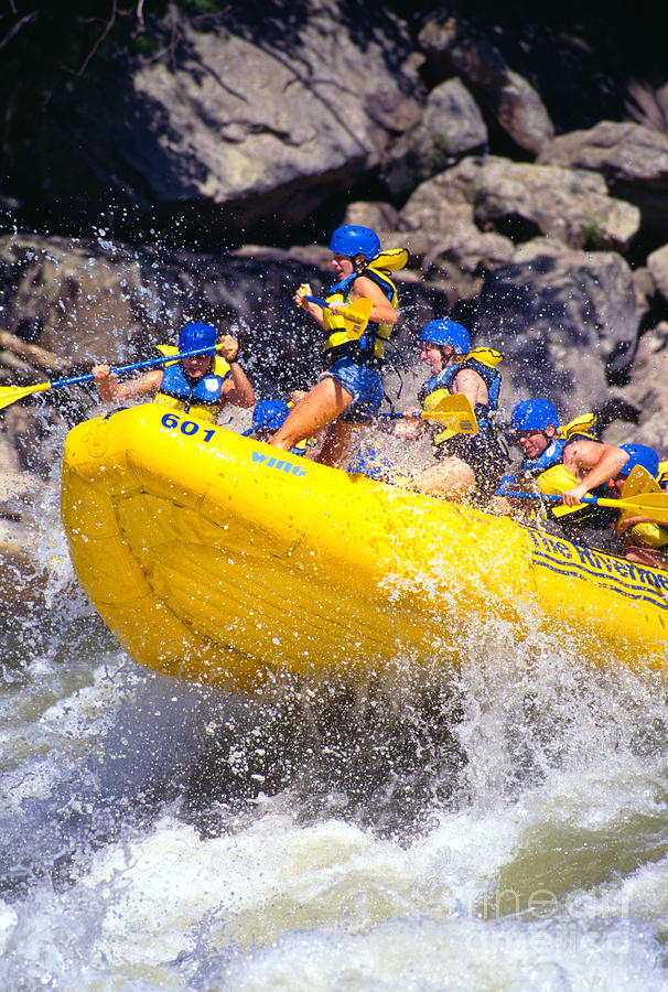 Whitewater Thrill Ride Photograph by Thomas R Fletcher