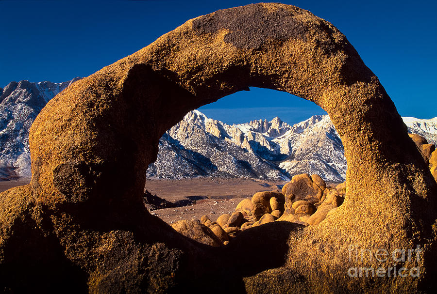 Architecture Photograph - Whitney Portal by Inge Johnsson