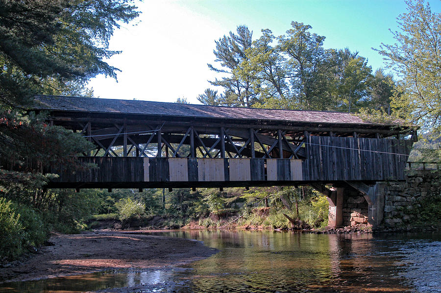 Whittier Covered Bridge Photograph by Mike Martin