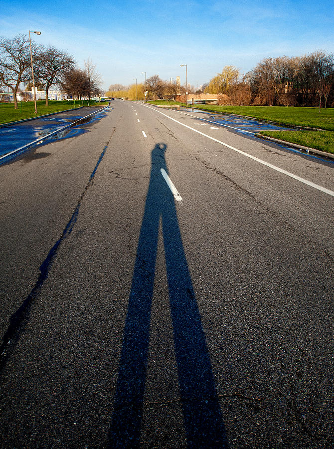 Who Casts Long Shadow Photograph by Steven Dunn