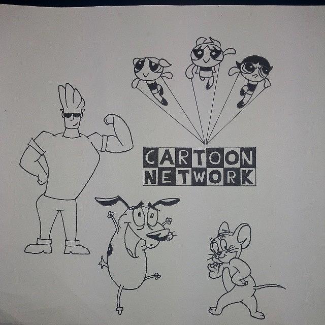 Cartoonnetwork Photograph - Who Doesnt Love Cartoons! :d Trying by Moiz Dohadwala
