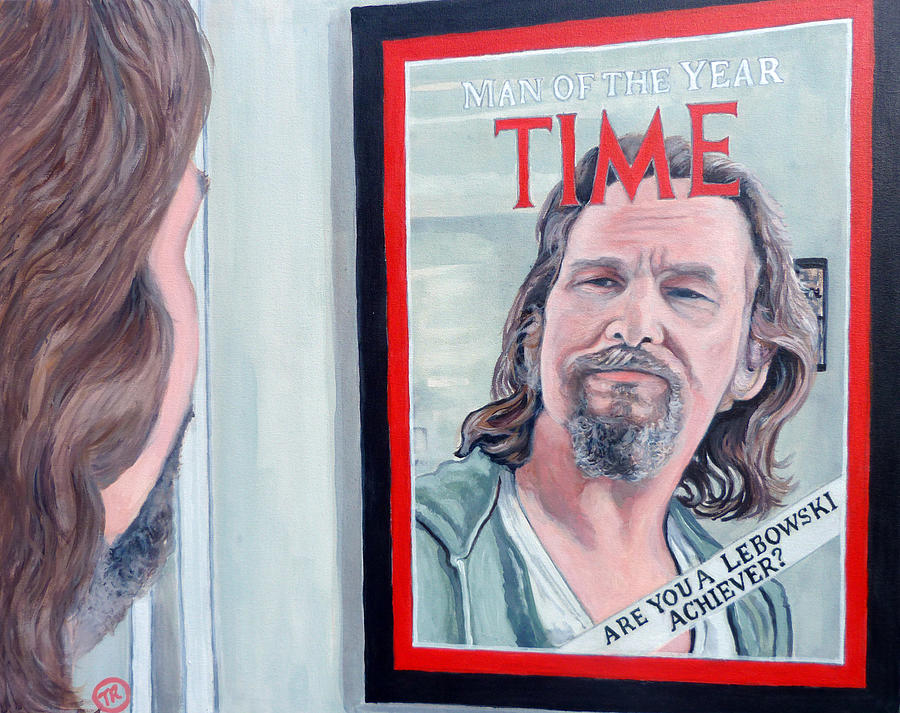 The Big Lebowski Painting - Who Is This Guy by Tom Roderick