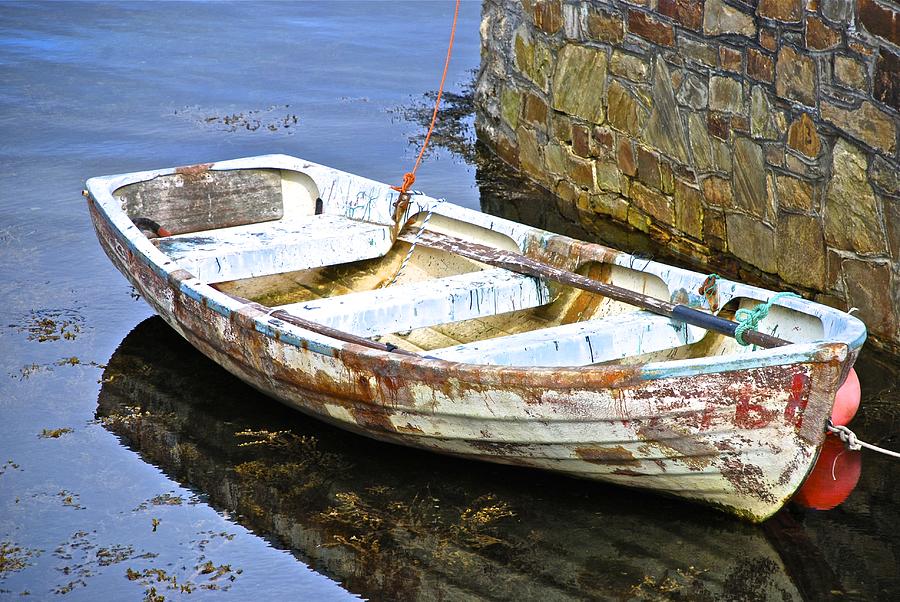 Boat Photograph - Who Needs Paint by Norma Brock