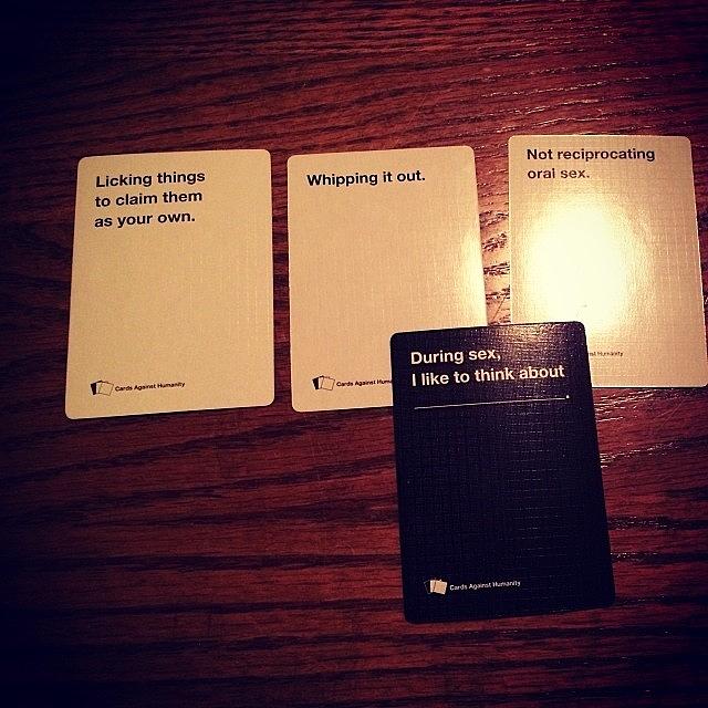 Who Says Cards Against Humanity Isnt Photograph by Tyler Lynch