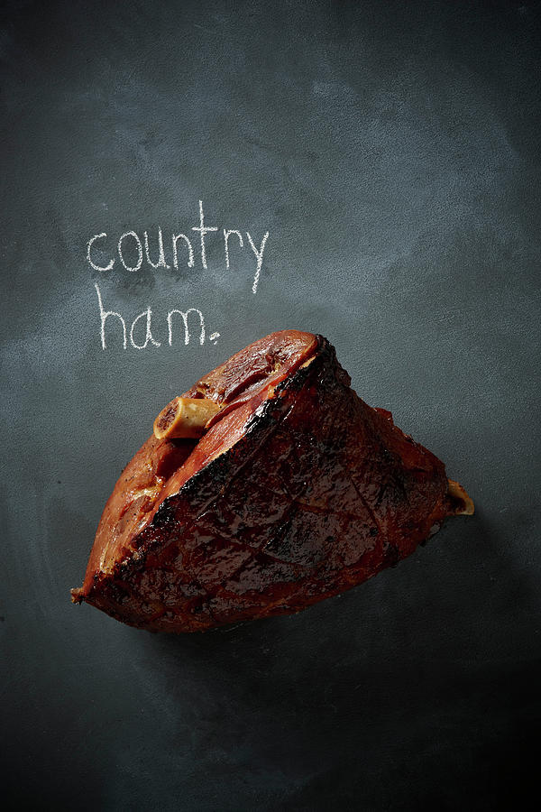 Whole Country Ham Photograph by Lew Robertson