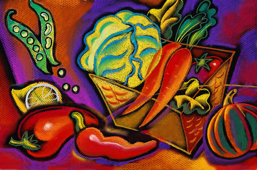 Very Healthy for You Painting by Leon Zernitsky