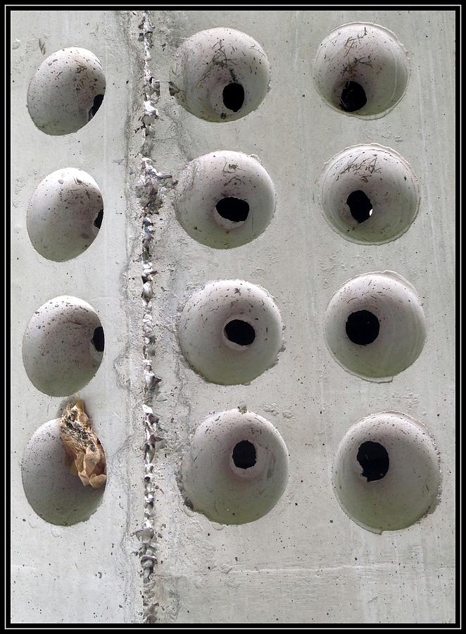 Abstract Photograph - Wholly Holes 1 by Marlene Burns