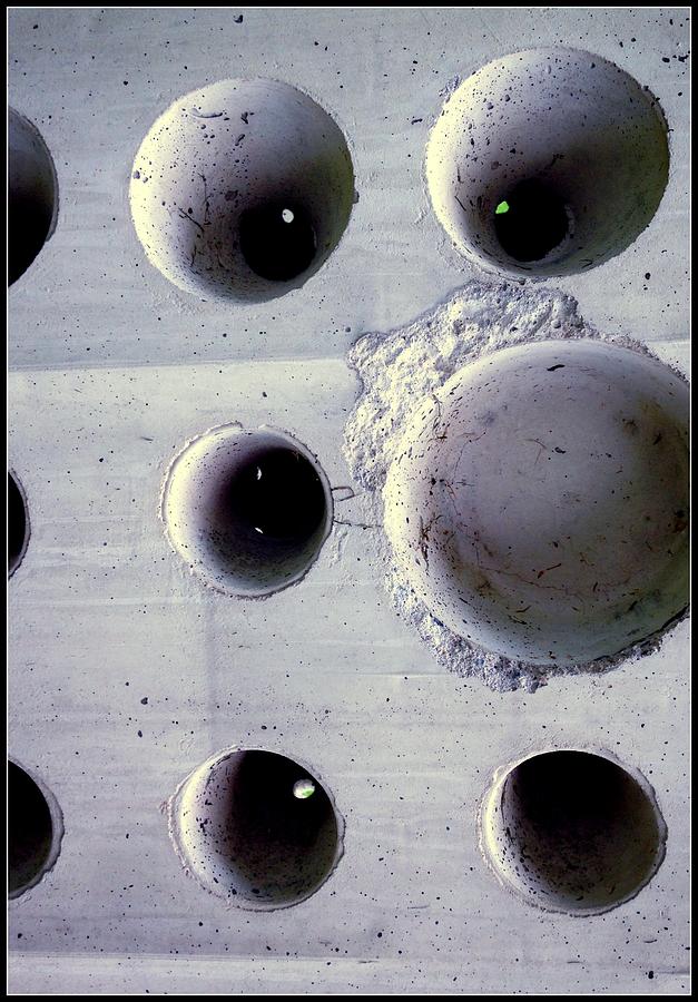 Abstract Photograph - Wholly Holes 4 by Marlene Burns