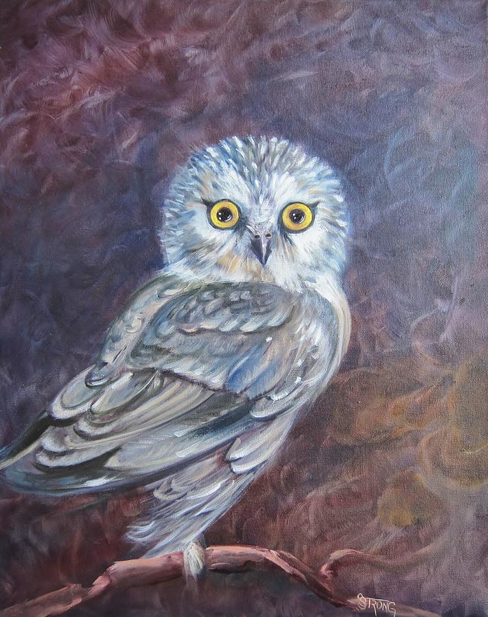 Whos Looking at You Painting by Sherry Strong