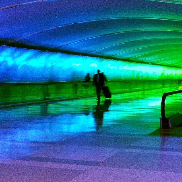 Detroit Photograph - #whpstrideby #airport #detroit by Fotochoice Photography