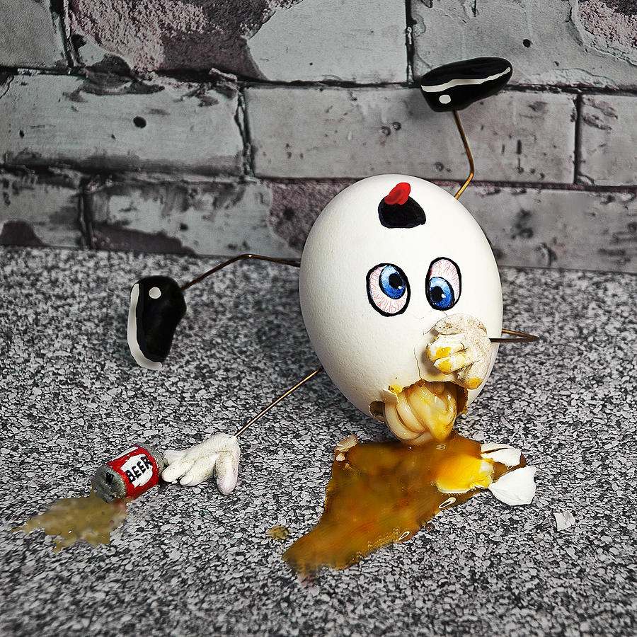 Why Humpty Fell Photograph by Rick Mosher