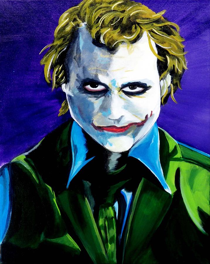 Why So Serious Painting by Jay Ybarra - Fine Art America