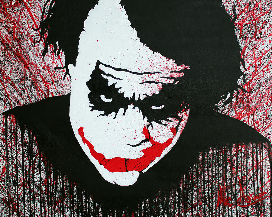 Why So Serious? Painting by Michael Aucoin - Fine Art America