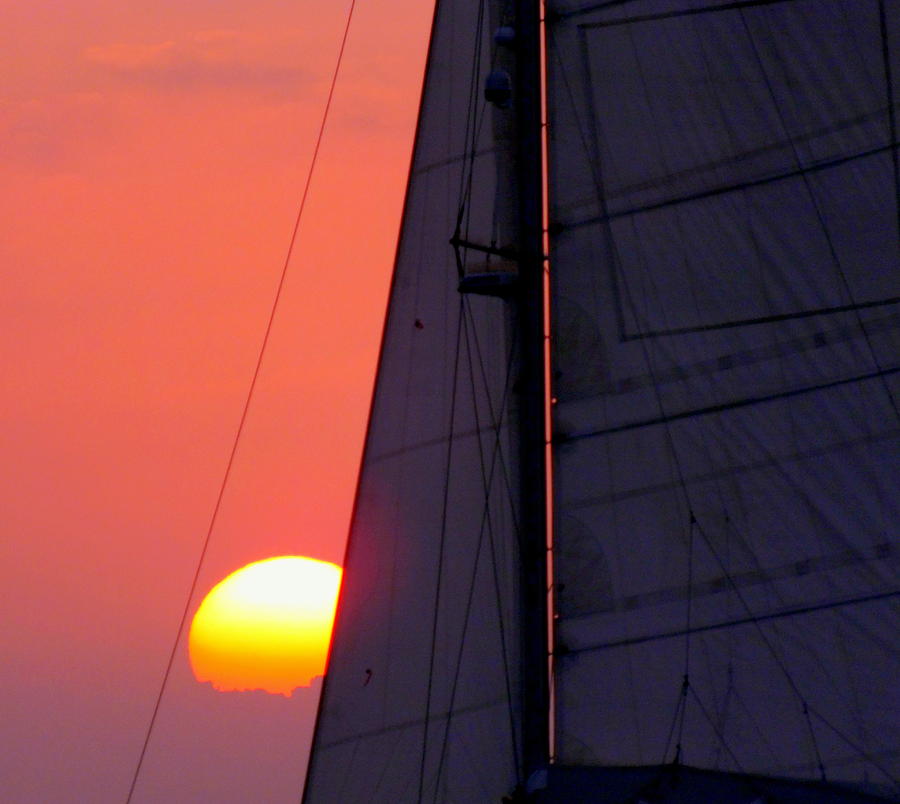 Why We Sail Photograph by Karen Wiles