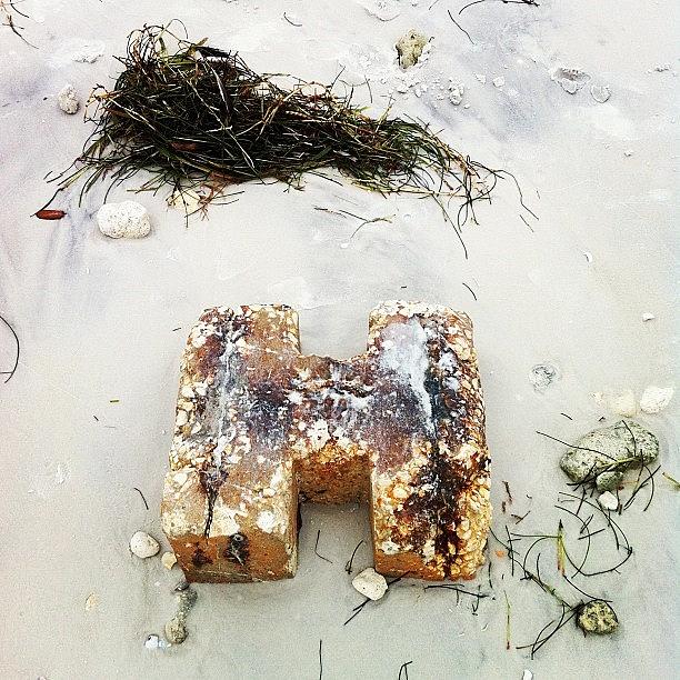 Why Yes Rock, H Is A Wonderful Letter Photograph by Hannah Wanous