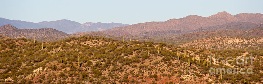 Wickenburg Mountains Photograph by Suzanne Oesterling