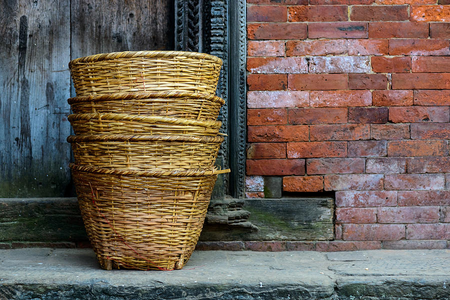 Wicker baskets Photograph by Dutourdumonde Photography
