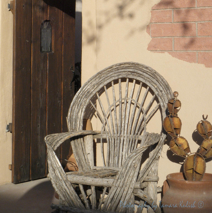 Wicker Chair 1 Photograph by Tamara Kulish
