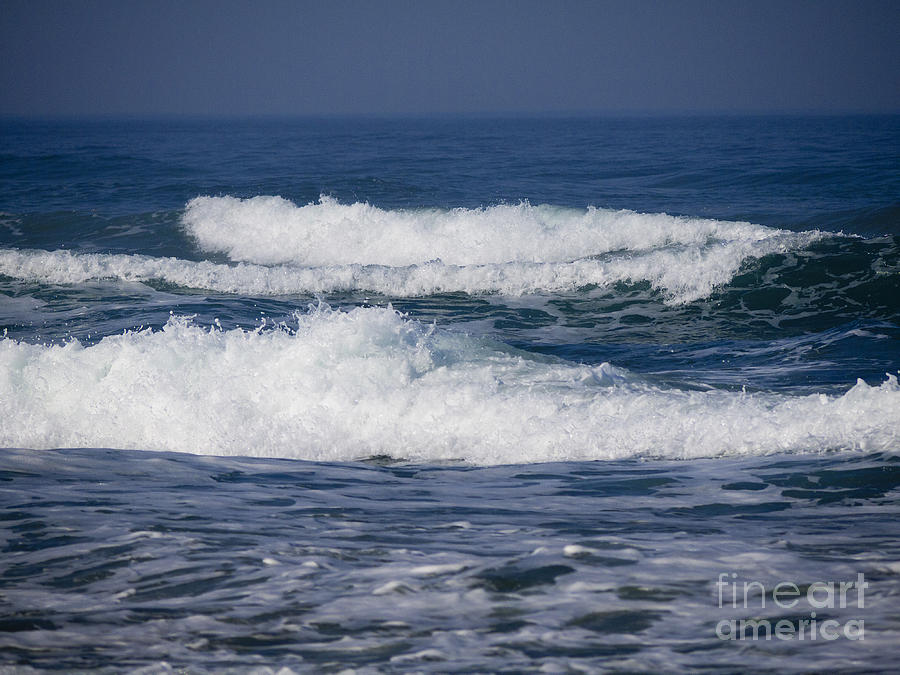 Wide Blue Sea Photograph by Brenda Kean