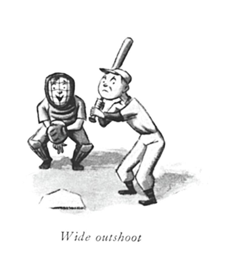 Wide Outshoot Drawing by William Steig