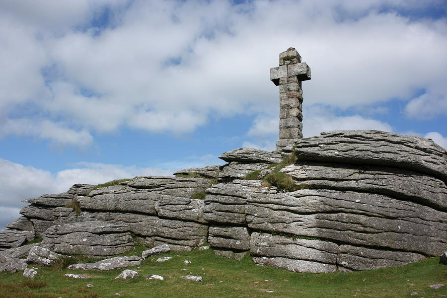 Widgerys Cross, Lydford, Devon Photograph by Colin Weston Widgerys Cross, Lydford, Devon Photograph by Colin Weston