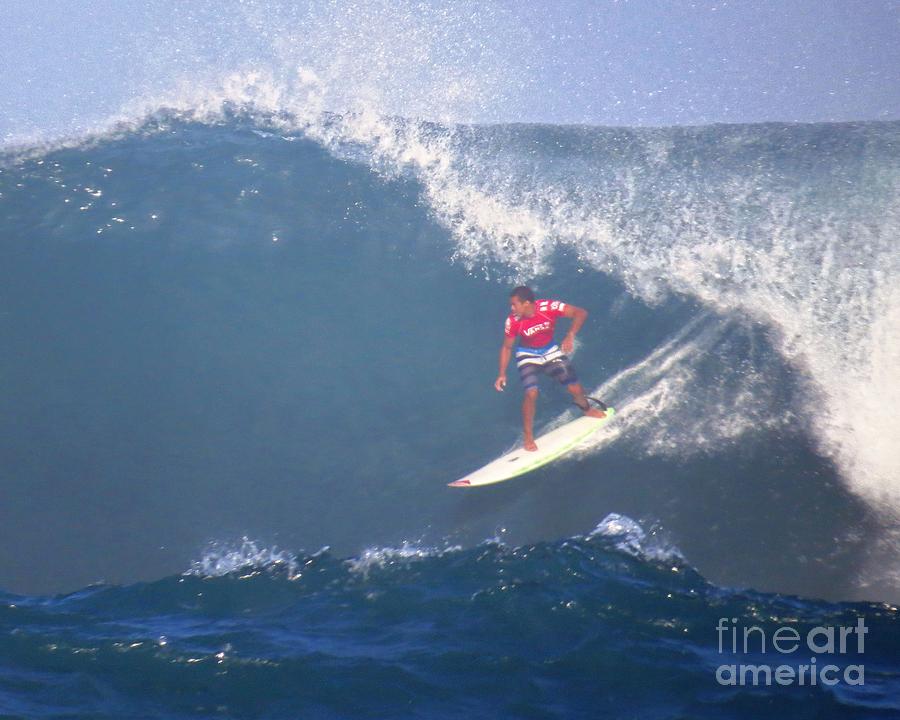 Wiggolly Dantas Pro Surfer Photograph by Scott Cameron