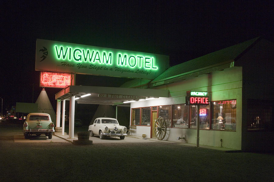 Wigwam Motel in Holbrook Photograph by Carol M Highsmith