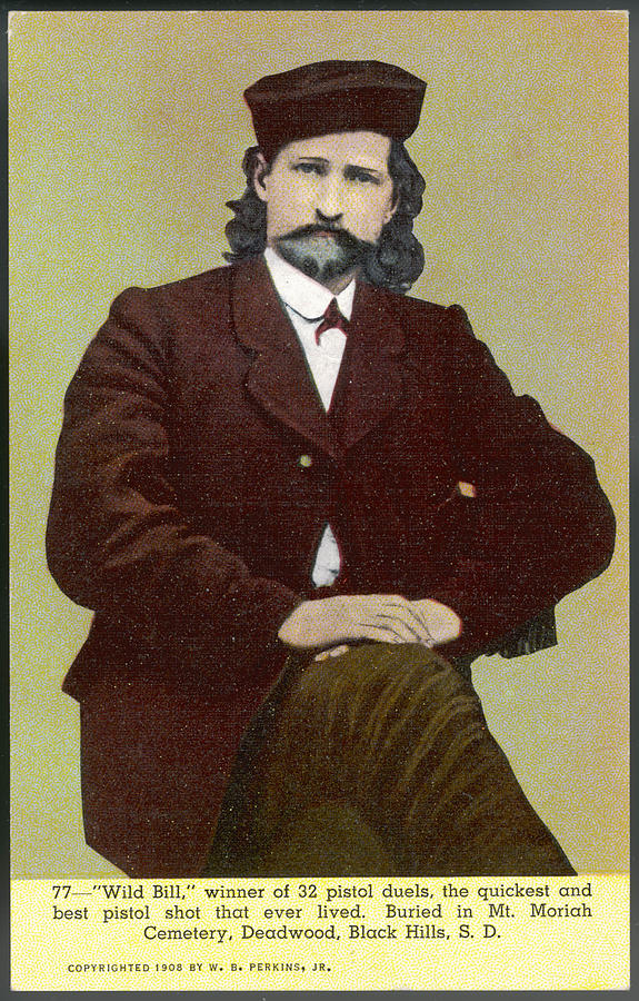 Wild Bill Hickok Alias James Butler Photograph By Mary Evans Picture ...