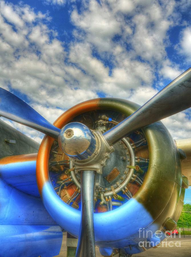 Airplane Photograph - Wild Blue Yonder 3 by Mel Steinhauer