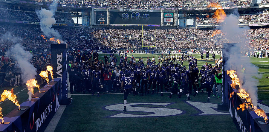 Wild Card Playoffs - Indianapolis Colts v Baltimore Ravens Photograph by Pool