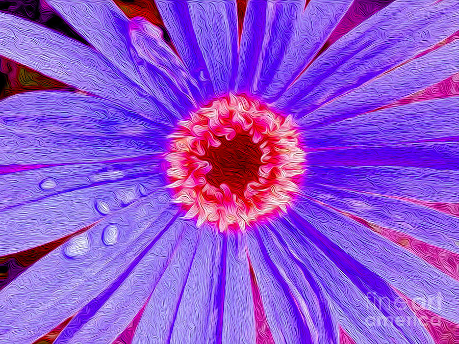 Wild Flower Close Up Mixed Media by Jon Neidert