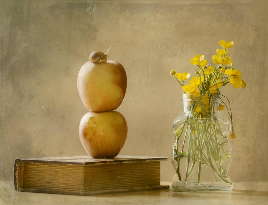 Still Life Photograph - Wild Flowers by Delphine Devos