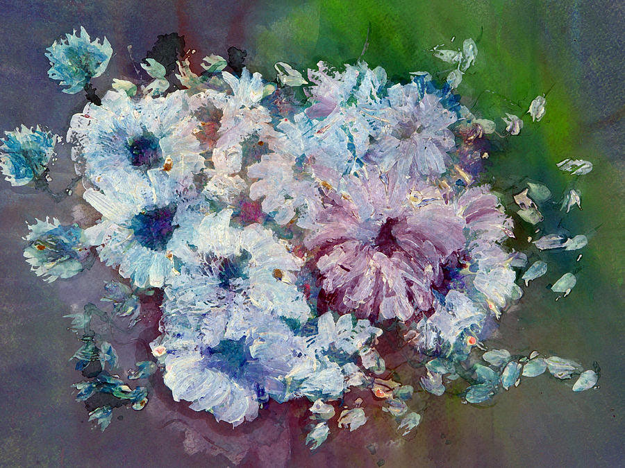 Wild Flowers Painting - Wild Flowers  by Don Wright