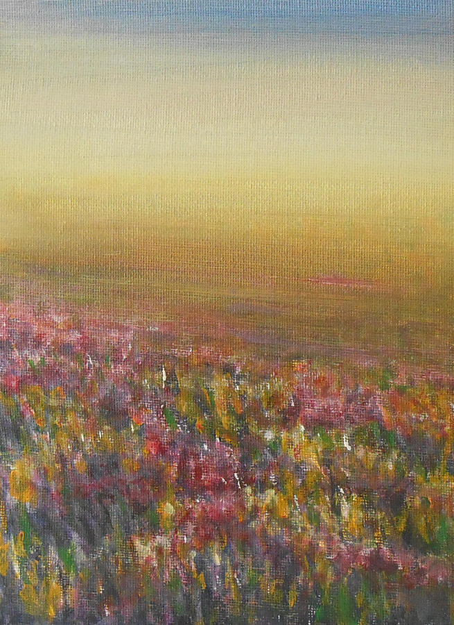 Wildflowers Painting by Jane See
