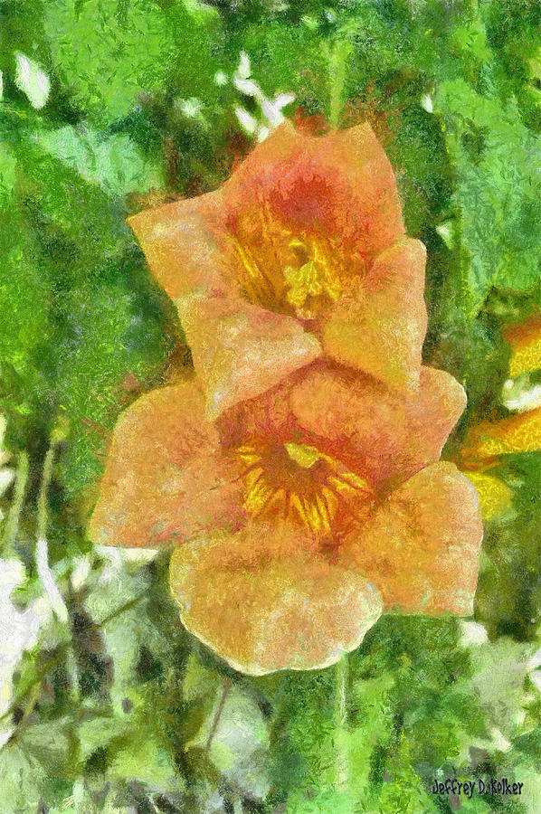 Bloom Painting - Wild Flowers by Jeffrey Kolker Bloom Painting - Wild Flowers by Jeffrey Kolker