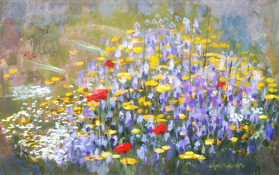 Flower Painting - Holy Land flora 6 by Nigel Radcliffe