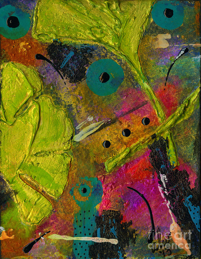 Wild Ginkgo I Painting by Angela L Walker