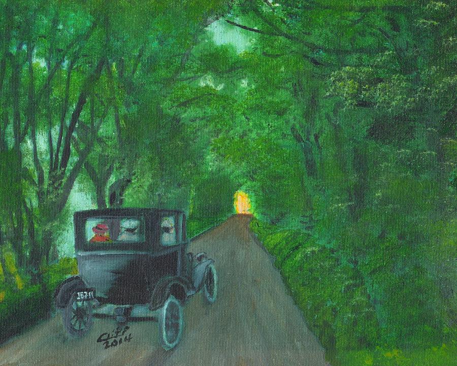 Wild Irish Roads Painting by Cliff Wilson