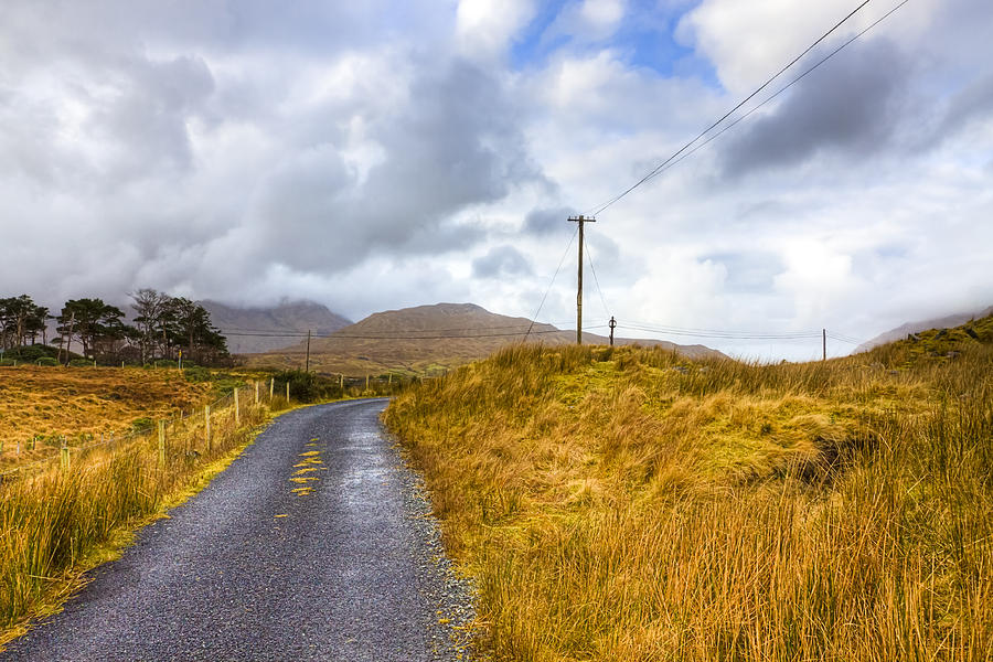 Wild Irish roads of Connemara Photograph by Mark Tisdale