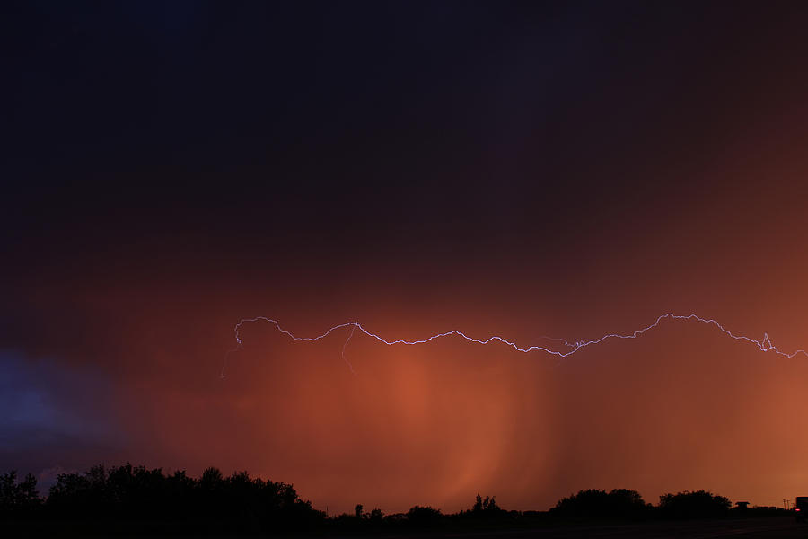 Wild Lightning Photograph by Ryan Crouse