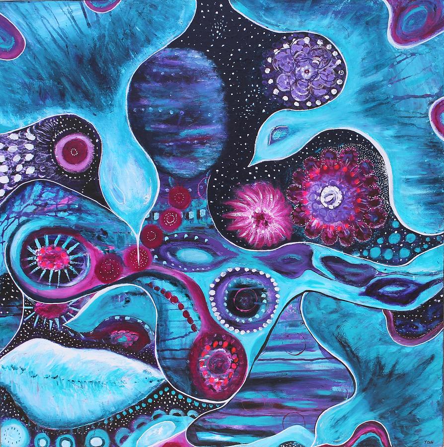 Birds Painting - Wild Stillness by Tanya Cole Birds Painting - Wild Stillness by Tanya Cole