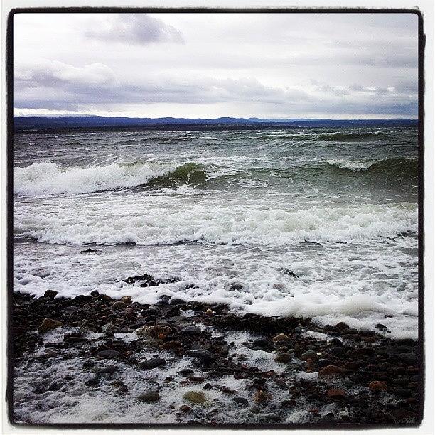 Wild Water At Fortrose Beach Photograph by John Mills